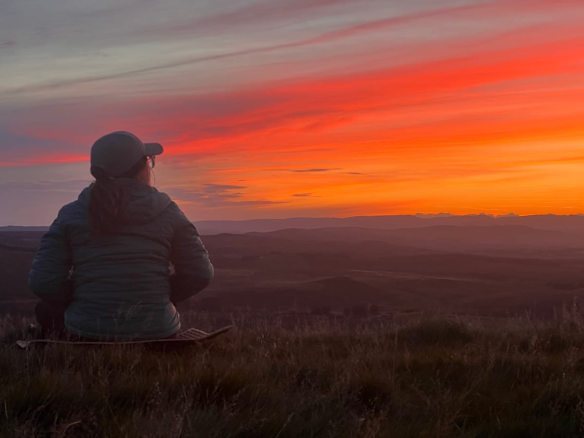 Dumgoyne Hill | Summit camp, sunset and a hot chocolate! Post feature image